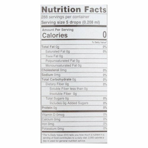 Sweet Leaf Liquid Stevia Chocolate Raspberry - 2 fl oz. Perspective: top