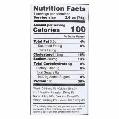 Safe Catch - Tuna Garlic Herb Pouch - Case of 12 - 2.6 oz. Perspective: top