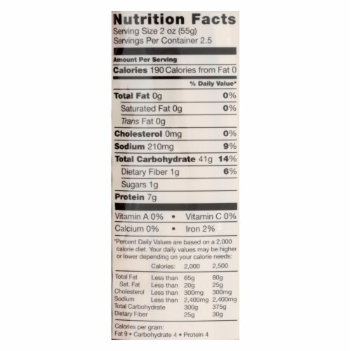 Ka'Me Wide Lo Mein Noodles - Case of 12 - 8 oz. Perspective: top