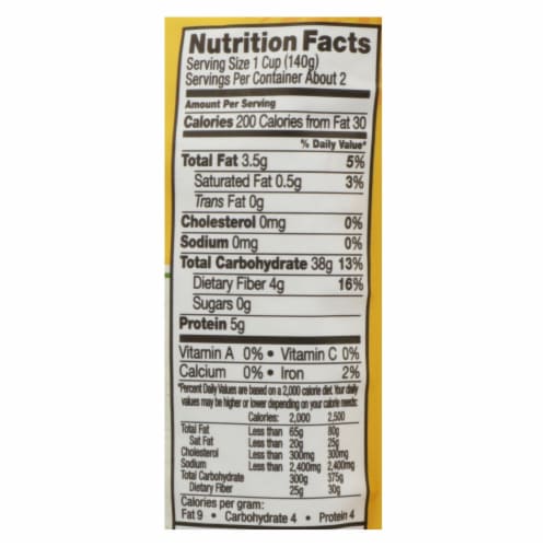 Tasty Bite - Rice Brown - Case of 12 - 8.8 oz. Perspective: top