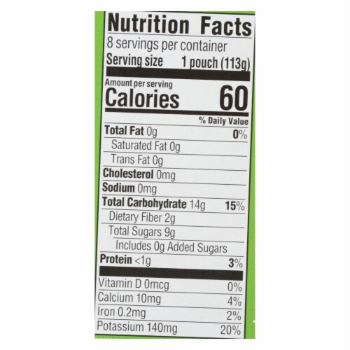 Happy Baby Happy Baby Clearly Crafted - Pears Zucchini and Peas - Case of 16 - 4 oz. Perspective: top