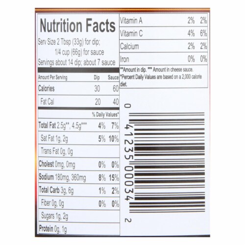 Mrs. Renfro Ghost Pepper Nacho Cheese Sauce - Case of 6 - 16 oz. Perspective: top