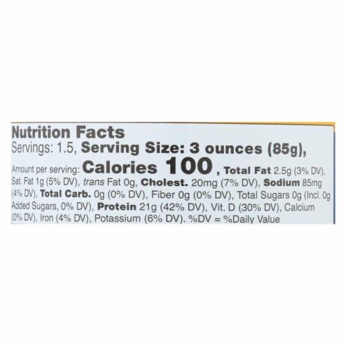 Wild Planet Wild Albacore Tuna - No Salt Added - Case of 12 - 5 oz. Perspective: top