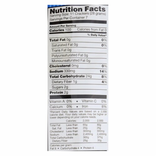 Snack Factory Original Pretzel Crisps Perspective: top
