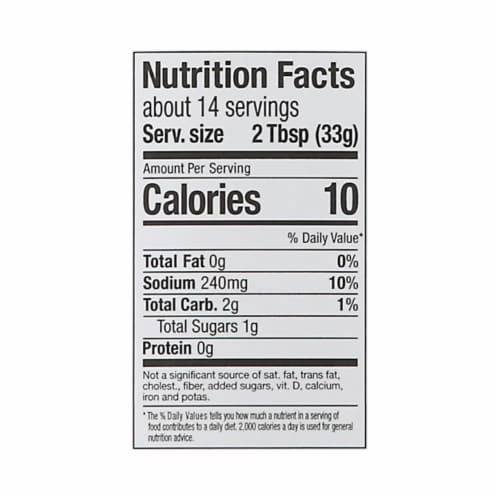 Mrs. Renfro's Green Salsa - Onion and Chili - Case of 6 - 16 oz. Perspective: top