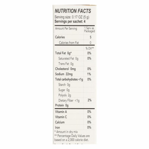 Simply Delish Jel Dessert - Raspberry - Case of 6 - .7 oz. Perspective: top