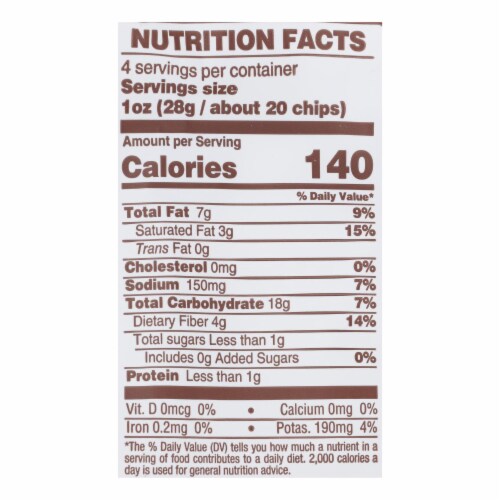 Inka Crops Chile Picante Plantain Chips Perspective: top