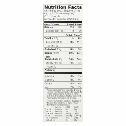 Near East - Rice Pilaf Mix Original - Case of 12-6.09 oz. Perspective: top