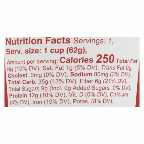 Rxbar - Rx A.m. Oats Apple Cinnamon - Case of 12 - 2.18 oz. Perspective: top
