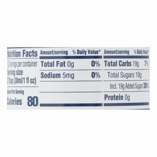 Torani - Coffee Syrup - Hazelnut - Case of 4 - 12.7 fl oz. Perspective: top
