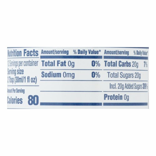 Torani - Coffee Syrup - Vanilla - Case of 4 - 12.7 fl oz. Perspective: top