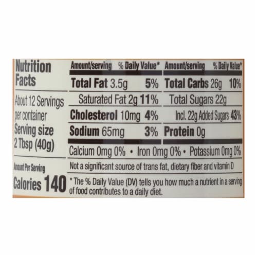 Torani, Caramel Sauce, Authentic Coffeehouse - Case of 4 - 16.5 oz. Perspective: top