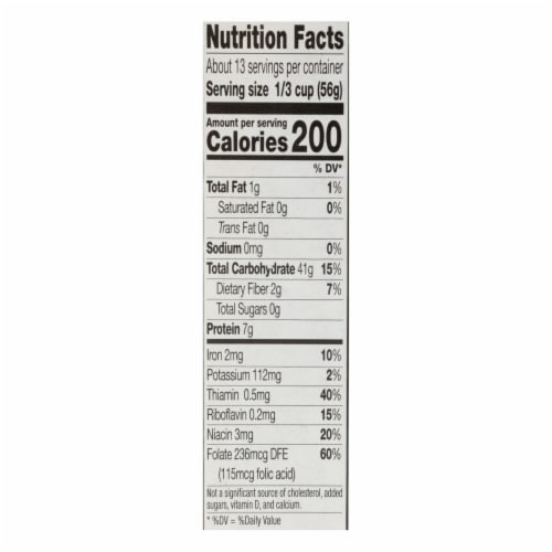 Rice Select Orzo - Original - Case of 4 - 26.5 oz. Perspective: top