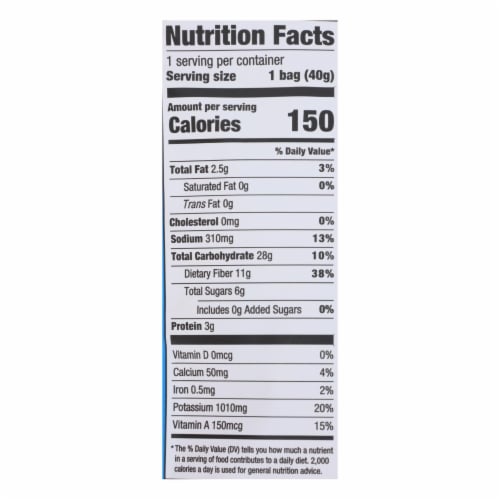 Rhythm Superfoods Llc Organic Carrot Sticks - Case of 12 - 1.4 oz. Perspective: top