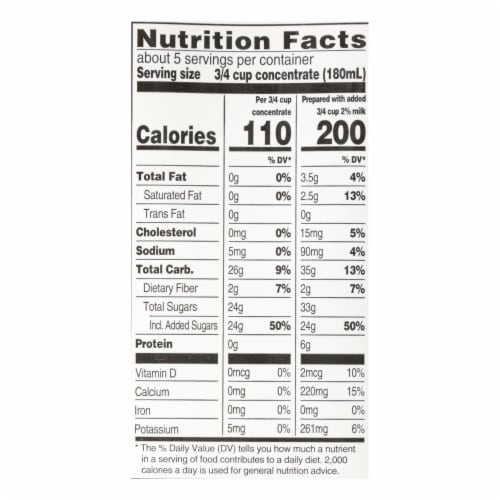 Tazo Tea Chai Concentrate - Case of 6 - 32 fl oz. Perspective: top
