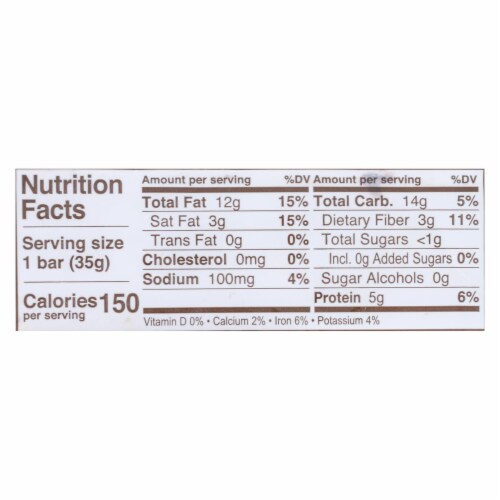 Munk Pack - Keto Nt&sd Peanut Butter Dark Chocolate - Case of 12 - 1.23 oz. Perspective: top