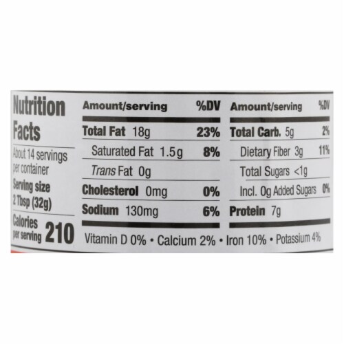 Sunbutter Sunflower Butter - No Sugar Added - Case of 6 - 16 oz. Perspective: top