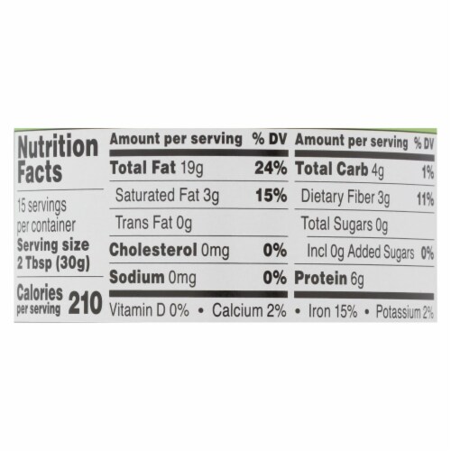 Once Again - Tahini Sesame - Case of 6-16 oz. Perspective: top