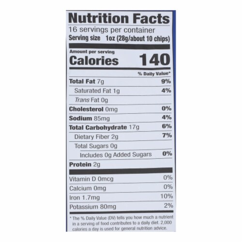 Garden of Eatin' Blue Corn Tortilla Chips Party Pack Perspective: top