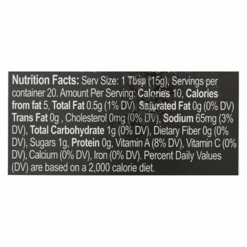 Mina's Mild Harissa Sauce - Case of 12 - 10 oz. Perspective: top