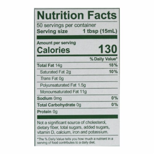 California Olive Ranch Extra Virgin Olive Oil - Everyday - Case of 6 - 25.4 oz. Perspective: top