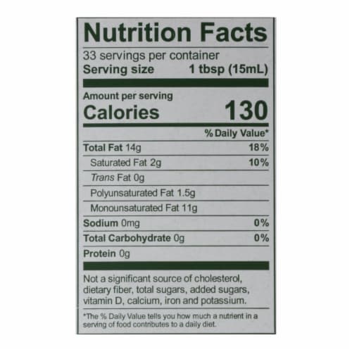 California Olive Ranch Extra Virgin Olive Oil - Everyday - Case of 12 - 16.9 fl oz. Perspective: top