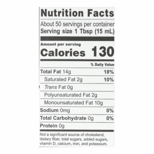 Chosen Foods 100% Pure Avocado Oil - Case of 6 - 25.4 oz. Perspective: top
