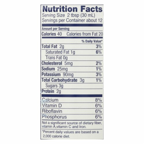 California Farms Evaporated Milk - 12 oz - case of 24 Perspective: top