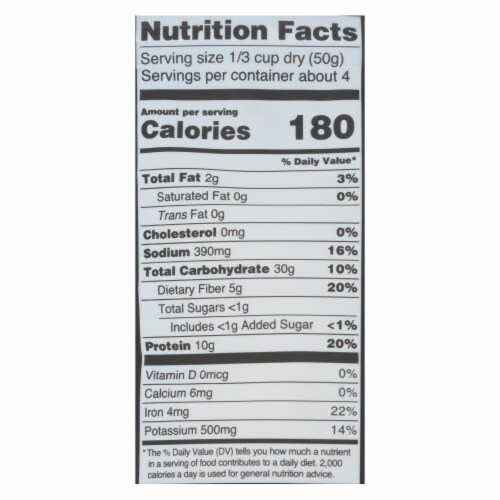 Right Rice - Made From Vegetables - Lemon Pepper - Case of 6 - 7 oz. Perspective: top