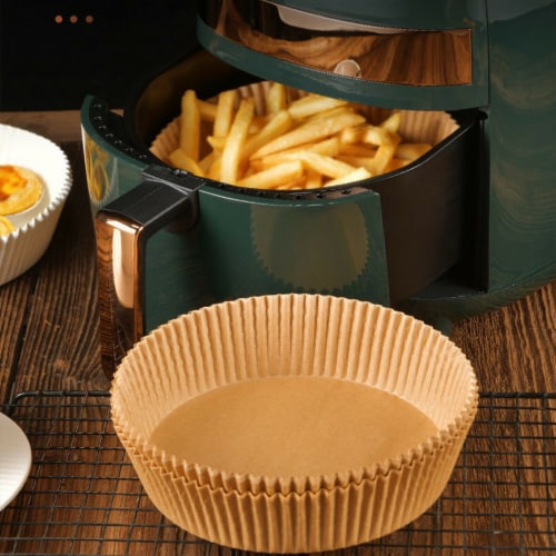 6.3IN Air Fryer Paper Liners Disposable Oven Insert Parchment Sheets Non Stick 100PCS, 1 Pack - Kroger