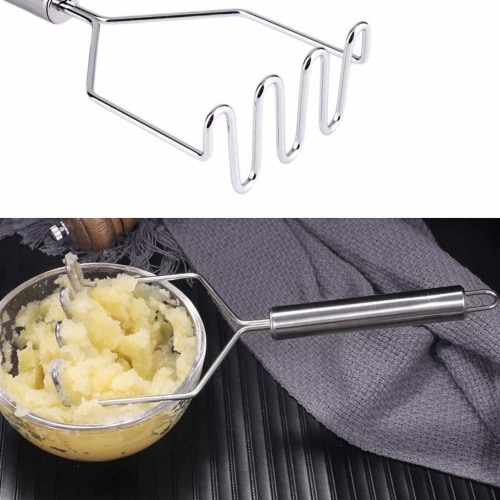 Stainless Steel Potato Masher, Kitchen Tool, Food Masher, Potato