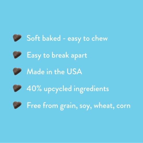 Dog Treats Variety Pack | Lbstr, Pmpkin Nut, Break an Egg, Applenoon, Blueberried (1 of each) Perspective: top