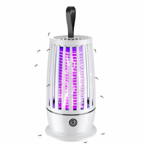Rechargeable Bug Zapper Mosquito Killer Lamp Max 1615 Square Feet Range Night Light Strap 1 Set Fry s Food Stores