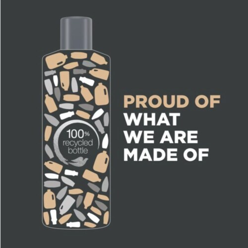 Men+Care Restoring Sandalwood + Cardamom Oil Liquid Body Wash; 18 oz Perspective: top