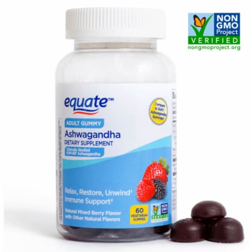 Ashwagandha Vegetarian Gummy Supplement; 60 Count, 60 Gummies Kroger