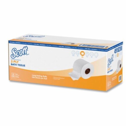 Essential Standard Roll Bathroom Tissue Perspective: top