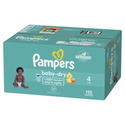 Pampers Baby Dry PANTS, taille 4, 92 couches