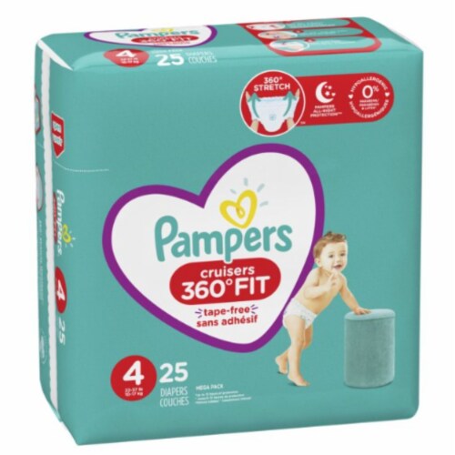 Pampers cruisers 360 fit active shop comfort diapers