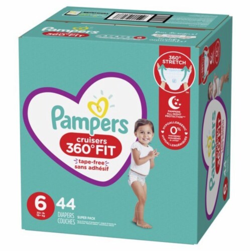 Pampers Cruisers Diapers Size 7 84 Ct.