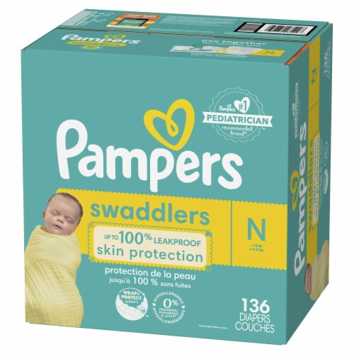 100 shop pampers swaddlers