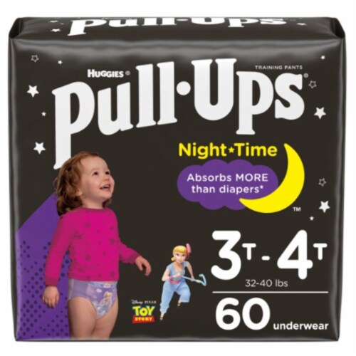 Girls' Night-Time Training Pants, 60 Diapers - Fry's Food Stores