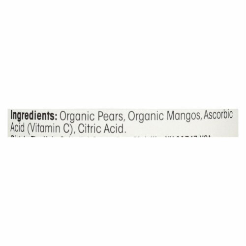 Earth'S Best - Stage 2 Pears & Mangos - Case Of 10-4 Oz Perspective: top