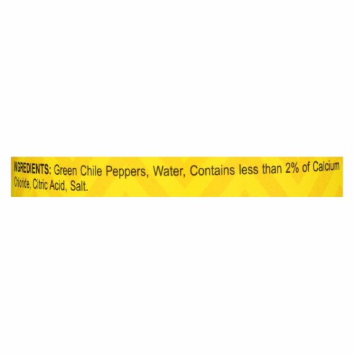 Hatch Chili Roasted Hatch Green Chile - Green Chile - Case of 24 - 4 oz. Perspective: top