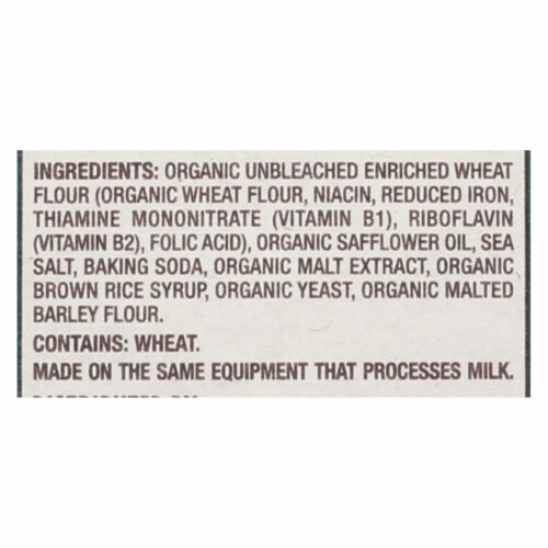 Back To Nature Crackers - Organic - Classic Saltine - 7 oz - case of 6 Perspective: top