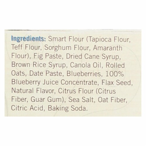 Nature's Bakery Gluten Free Fig Bar - Blueberry - Case of 12 - 2 oz. Perspective: top