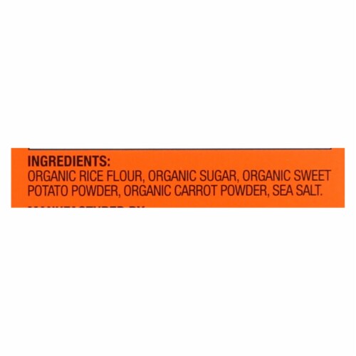 Baby Mum Mum Organic Baby Teeth Rice Rusk Organic Snack With Sweet Potato And Carrot Flavor Perspective: top