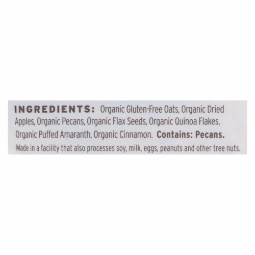 Purely Elizabeth Ancient Grain Organic Oatmeal - Apple Cinnamon Pecan - Case of 6 - 10 oz. Perspective: top