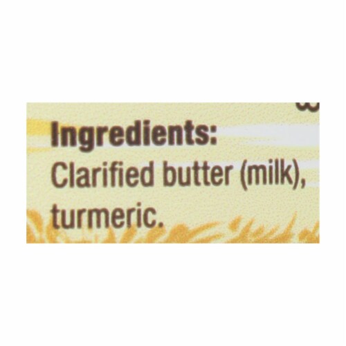 4th & Heart - Ghee - Turmeric Grass Fed - Case of 6 - 9 oz. Perspective: top