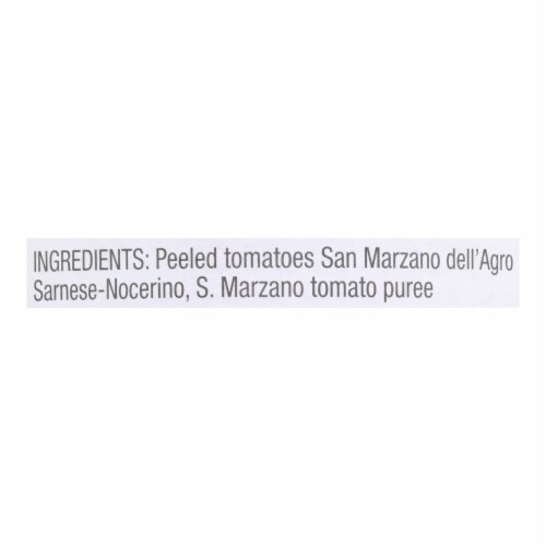Mutti San Marzano Pdo Whole Peeled Tomatoes - Case of 6 - 14 OZ Perspective: top