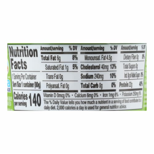 Chicken Of The Sea - Tuna Infusion Lemon Thyme - Case of 6-2.8 OZ Perspective: top